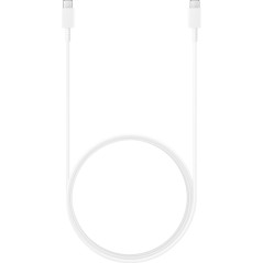 Samsung USB 2.0 Type-C Cable 1.8m - Premium White (BULK) - Fast Charging & Data Transfer - Varenummer: 8806094257557